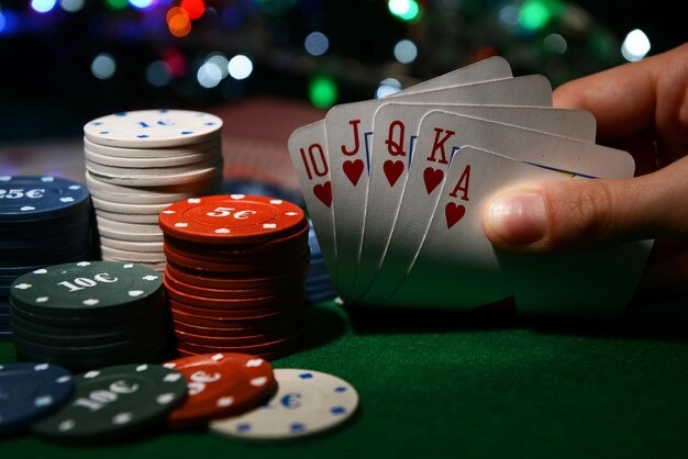 Live dealer blackjack table at vio